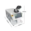 Hassas Lazer Punta Kaynak Makinesi 100W 60J / 200W 100J Hassas Lazer Punta Kaynak Makinesi 100W 60J / 200W 100J